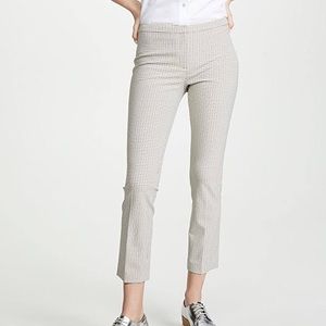 THEORY CLASSIC SKINNY PANT MULTI VISCOSE PLAID SZ4